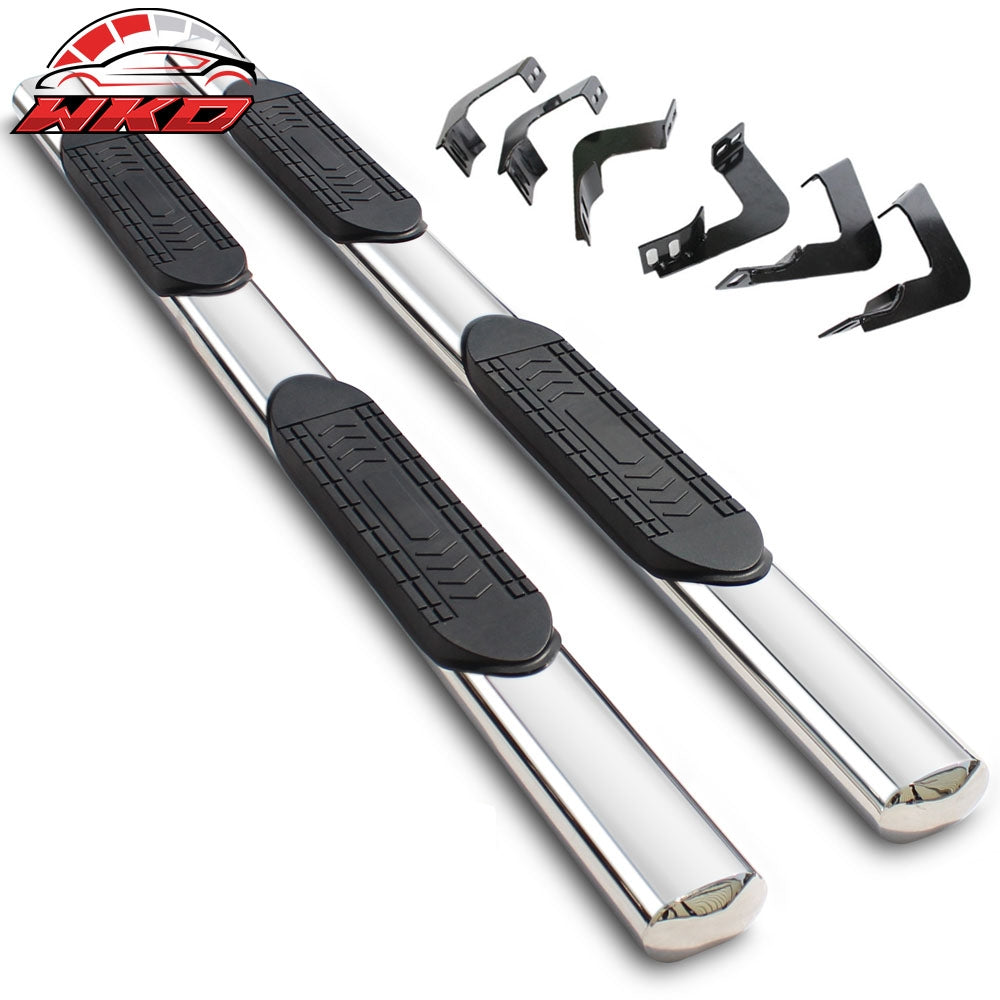 Wholesale 07-21 Toyota Tundra Double Cab 5" Oval Stainless Side Step Running Boards