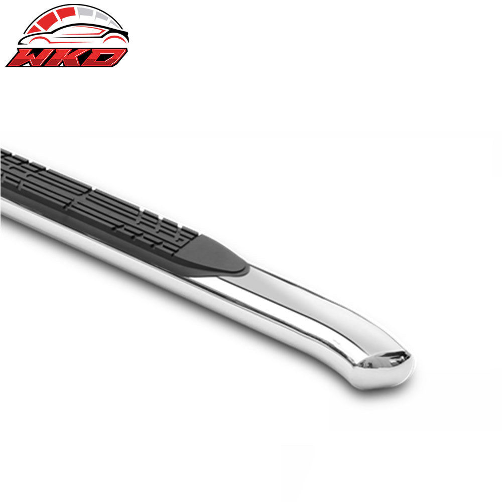 Fits 07-21 Toyota Tundra Regular Cab 4" Side Step Nerf Bars Running Boards