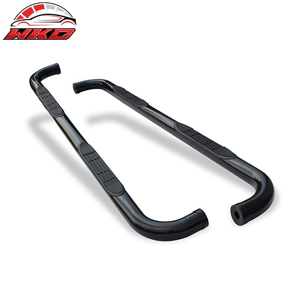 Fits 99-06 Toyota Tundra Extended Cab 3'' Black Side Step Nerf Bar Running Board