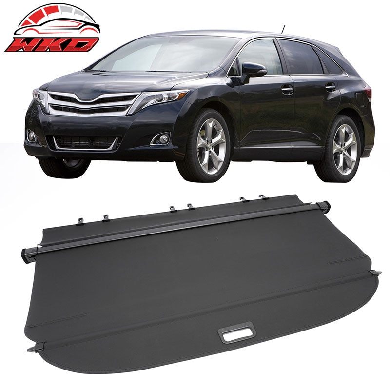 Fits 09-15 Toyota Venza Retractable Cargo Cover Rear Trunk Security Shade Canvas