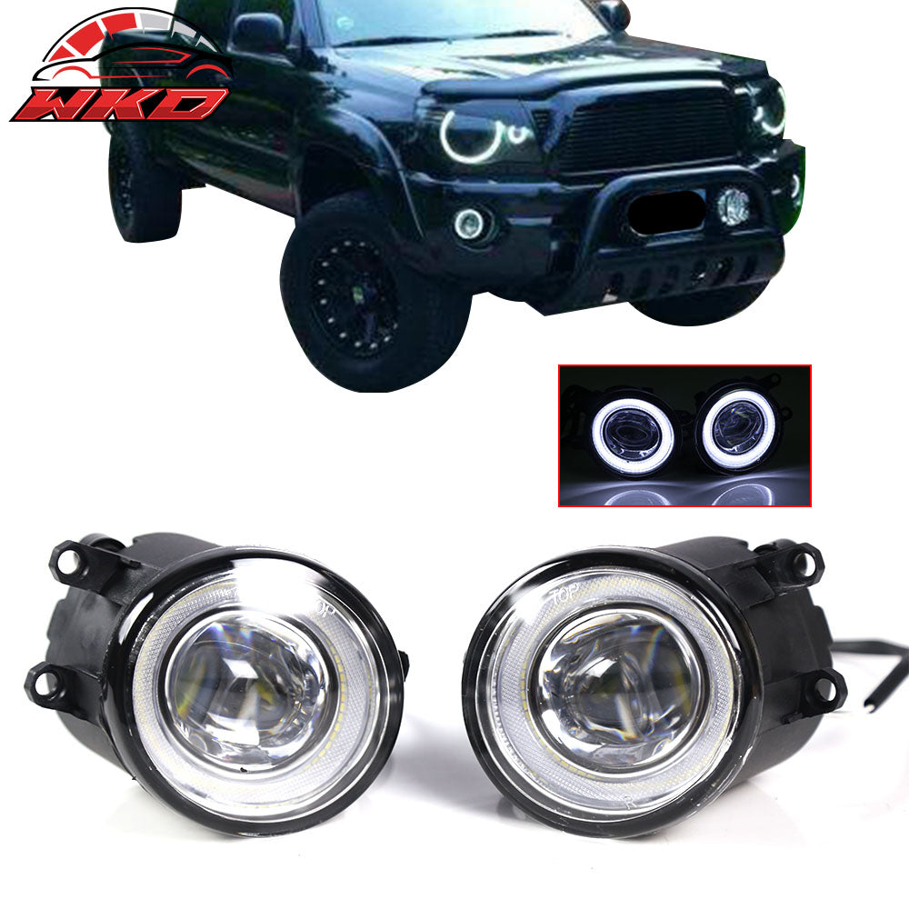 Fits Toyota Scion Lexus Hi-Power 10W LED Halo Projector Fog Lights Lamps