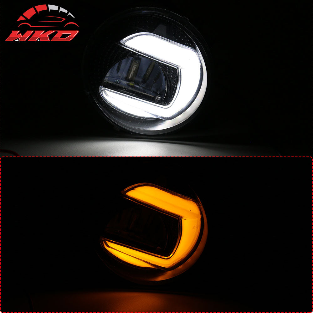 Fits Toyota/Lexus/Scion Hi-Power LED Halo Projector Fog Lights Lamps