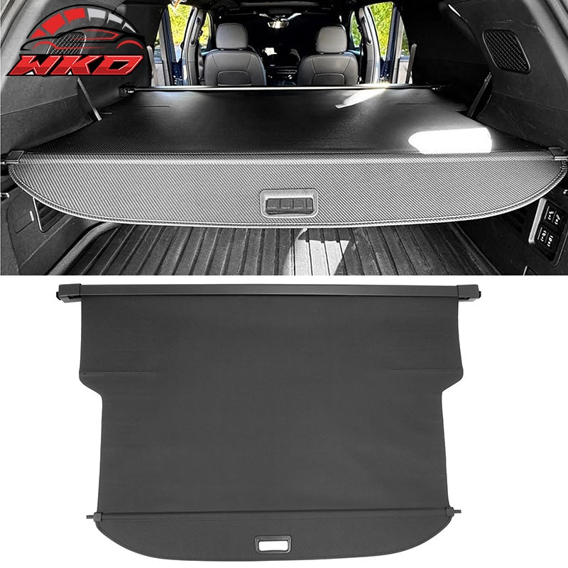 Wholesale 24-26 Traverse Acadia Enclave Carbon Fiber Texture Cargo Cover+Backrest Mat - Wikond Auto