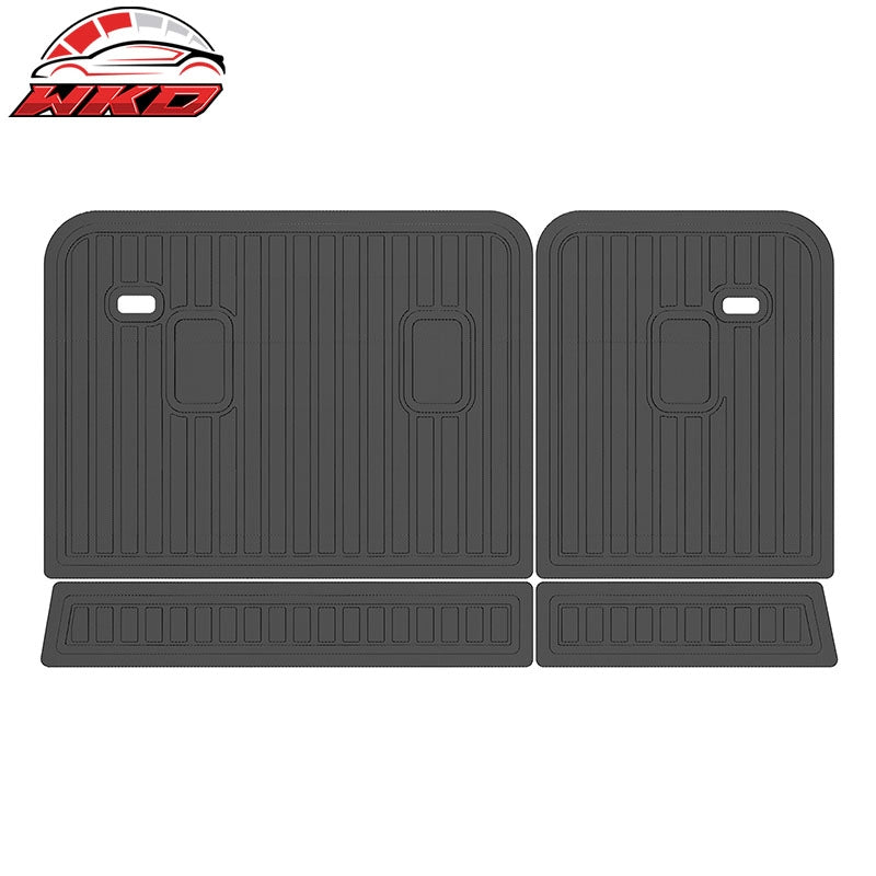 Wholesale 24-26 Traverse Acadia Enclave Carbon Fiber Texture Cargo Cover+Backrest Mat - Wikond Auto