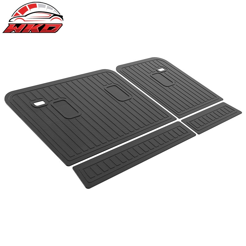 Wholesale 24-26 Traverse Acadia Enclave Carbon Fiber Texture Cargo Cover+Backrest Mat - Wikond Auto