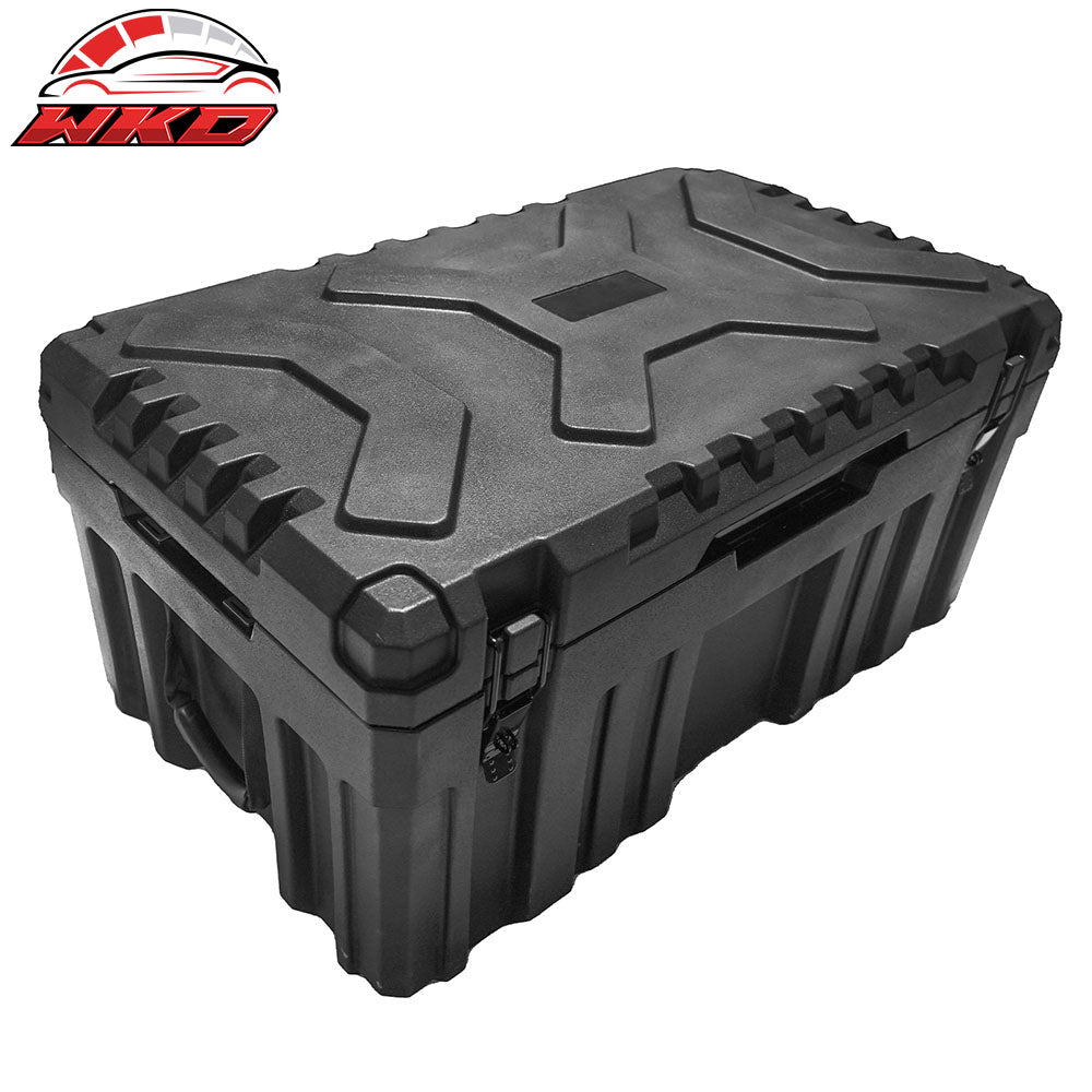 33.5X20X16" Universal Truck Pickup Tool Box 105L Storage Organizer Black MDPE