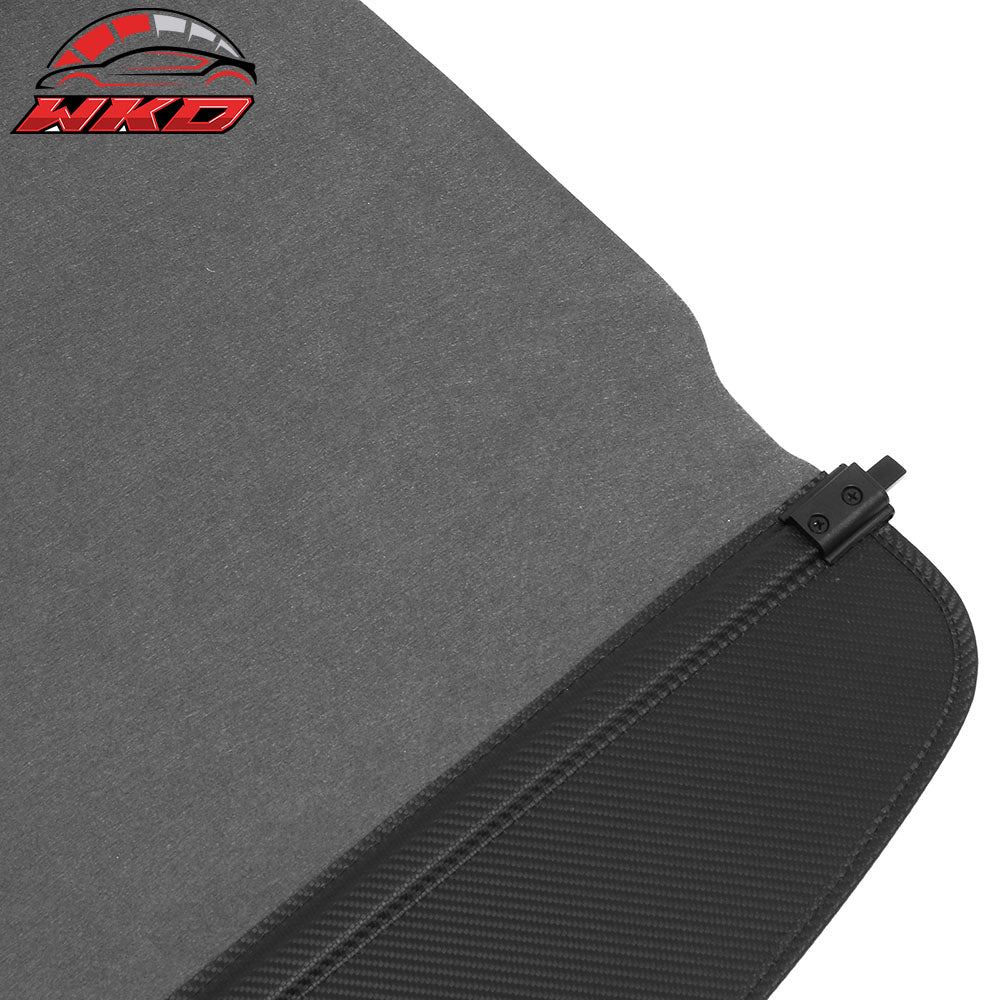 Retractable Trunk Cargo Cover Fits 20-25 Benz X247 GLB Class Carbon Fiber Print