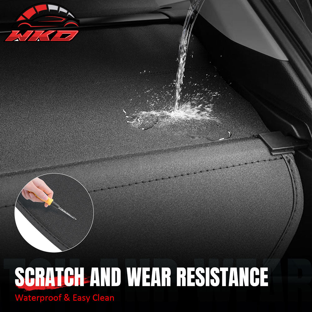 Fits 22-25 Hyundai Ioniq 5 Retractable Trunk Security Tonneau Cargo Cover PVC