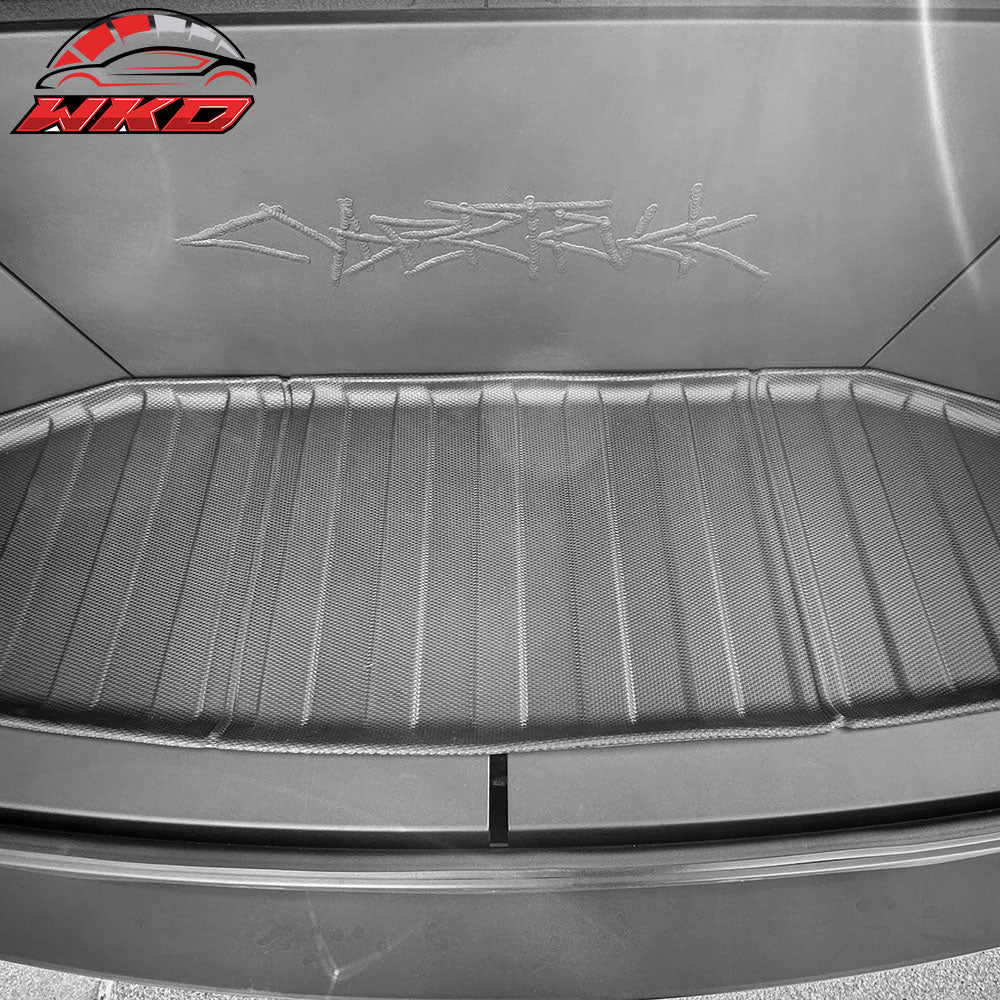 For 23-24 Tesla Cybertruck 3D Front Rear Trunk Bed Mat Cargo Protector Liner TPE