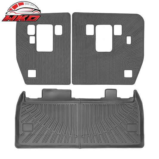 22-26 Kia Carnival Non-Hybrid 25-26 Hybrid TPE Rear Trunk & Backrest Mats | Wholesale
