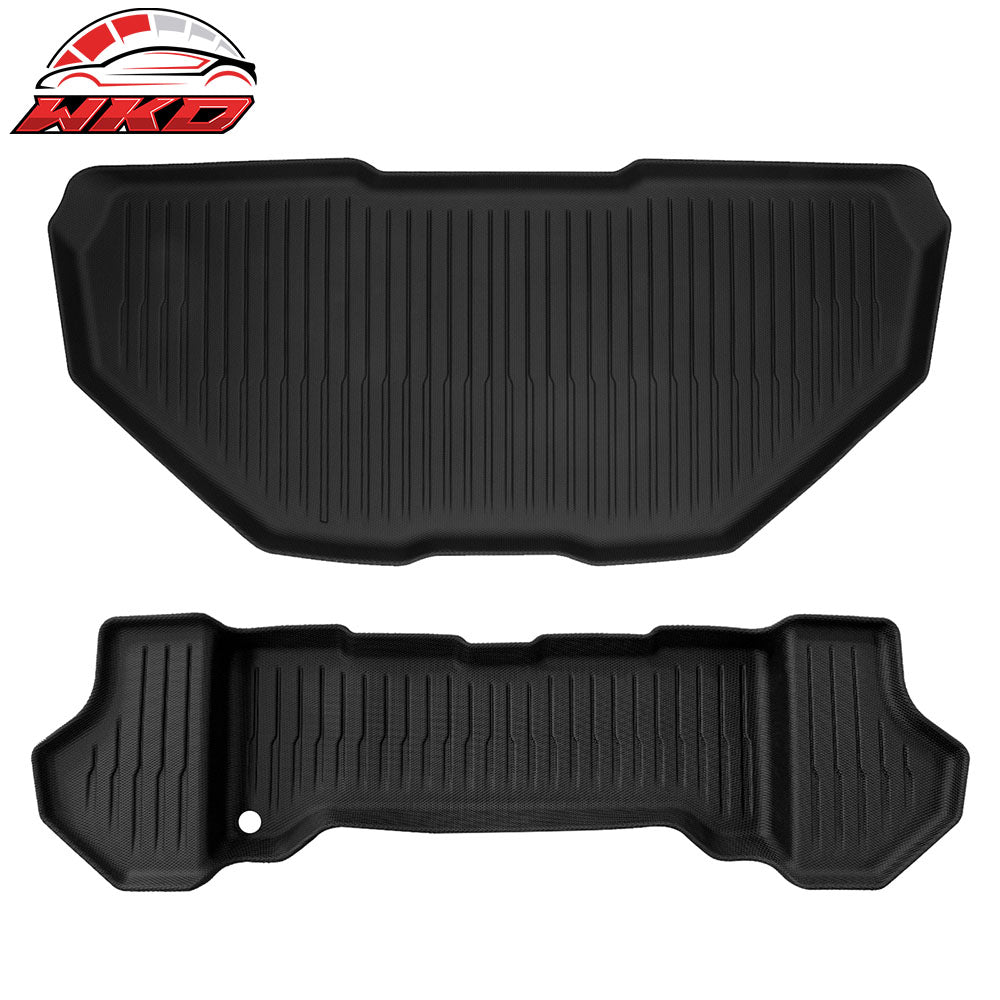 Wholesale 22-24 Rivian R1T R1S Trunk Cargo Upper Lower 3D Liner Front Storage Mat TPE