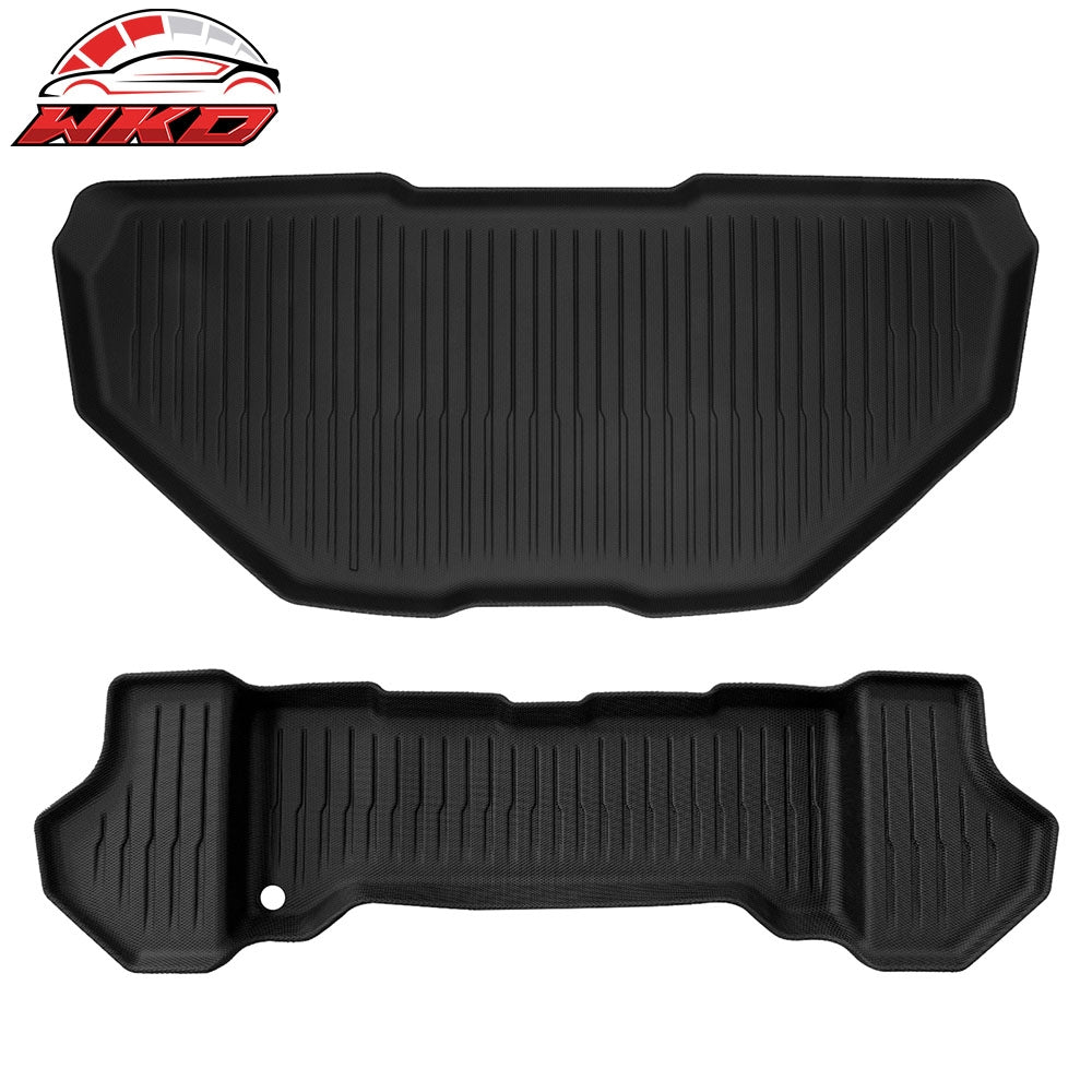 Wholesale 22-2026 Rivian R1T R1S Trunk Cargo Upper Lower 3D Liner Front Storage Mat TPE