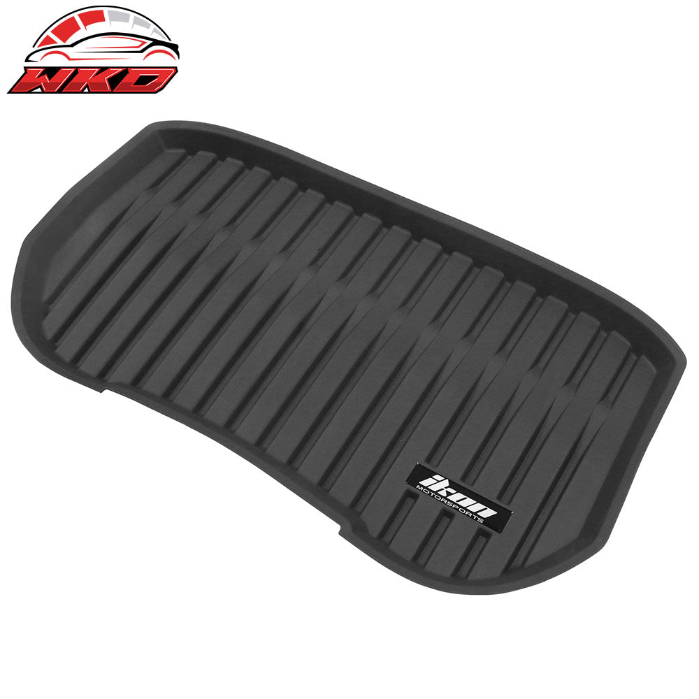 Fits 24-25 Tesla Model 3 Highland Front Trunk Frunk Mats Cargo Liner Black TPE