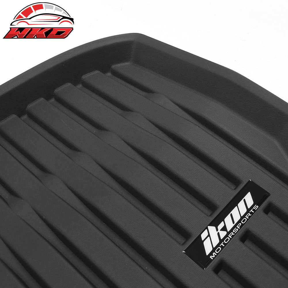 Fits 24-25 Tesla Model 3 Highland Front Trunk Frunk Mats Cargo Liner Black TPE