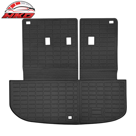 2020-24 Hyundai Palisade Trunk Mat w/ Backrest Mats Seat Cover Protector TPE | Wholesale