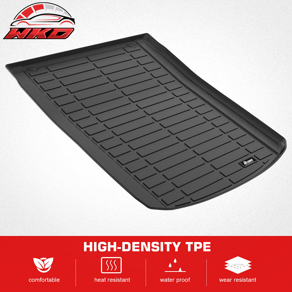 Fits 19-25 Audi A6 S6 TPE All Weather Waterproof Rear Cargo Liner Trunk Tray Mat