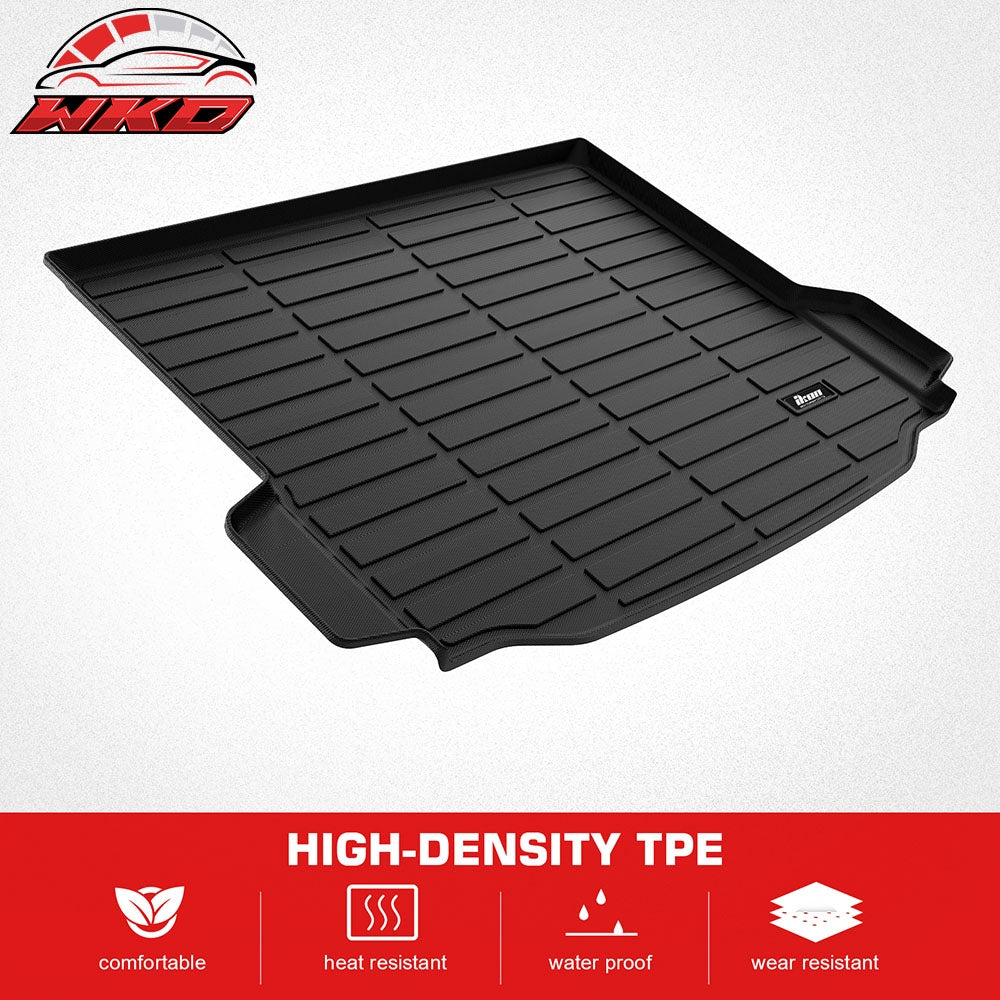Fits 18-24 BMW G01 X3 TPE All Weather Waterproof Rear Cargo Liner Trunk Tray Mat