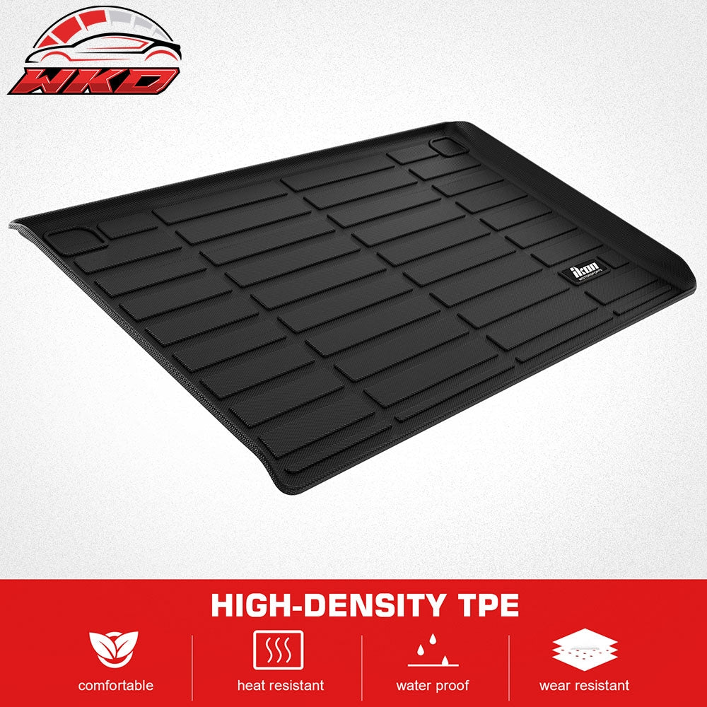 Fits 14-19 BMW I01 i3 TPE All Weather Waterproof Rear Cargo Liner Trunk Tray Mat