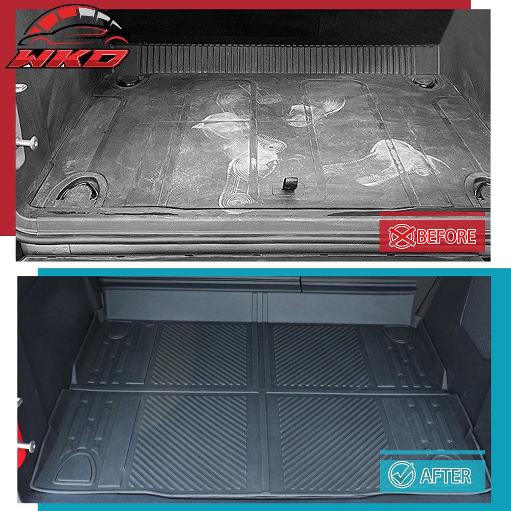 Wholesale 21-25 Ford BroncoĀ 4Dr All Weather Rear Trunk Mat Cargo Floor Liner Black TPE