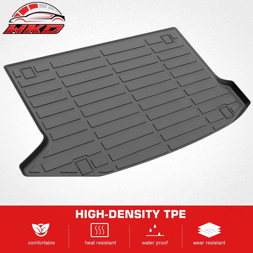Fits 18-23 Hyundai Kona 19-23 Kona Electric Heavy Duty Trunk Mat 3D TPE Liner
