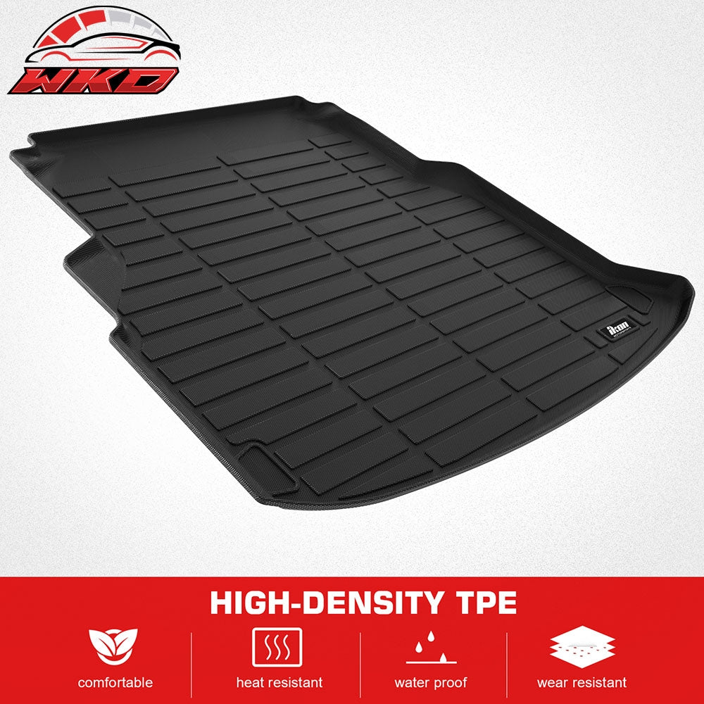Fits 2024-2025 Benz W214 E-Class Sedan TPE Waterproof Rear Cargo Trunk Tray Mats