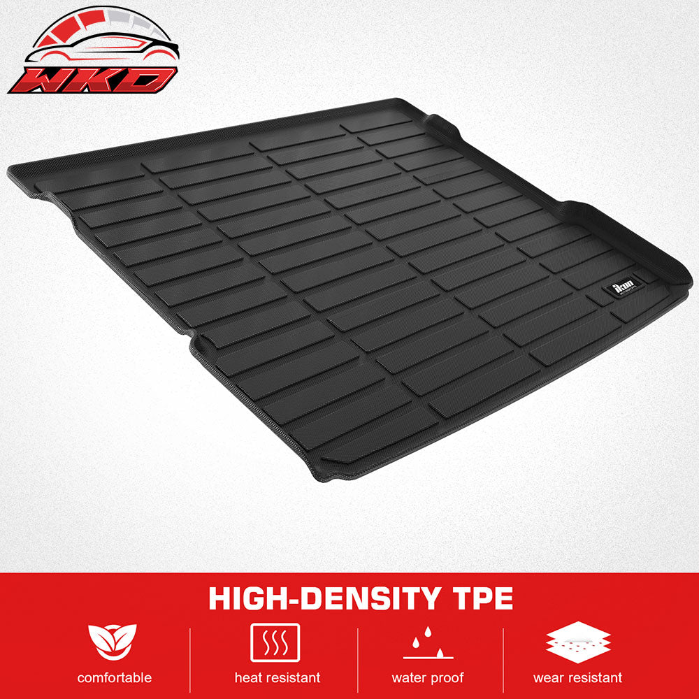 Fits 22-25 Benz X243 EQB TPE All Weather Waterproof Rear Cargo Trunk Tray Mats