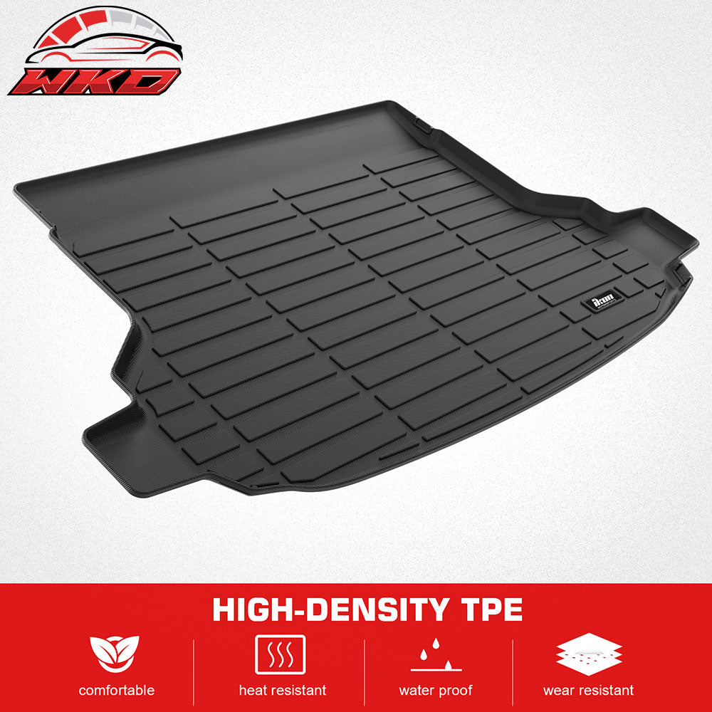 Fits 25-26 Subaru Forester 3D TPE All Weather Rear Cargo Liner Trunk Tray Mats