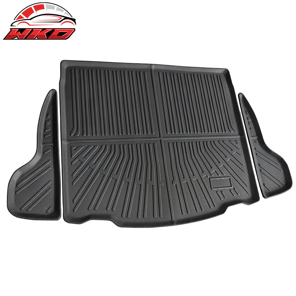 For 22-24 Corolla Cross/Hybrid AWD?3D Molded Rear Trunk Mat Boot Cargo Liner TPE