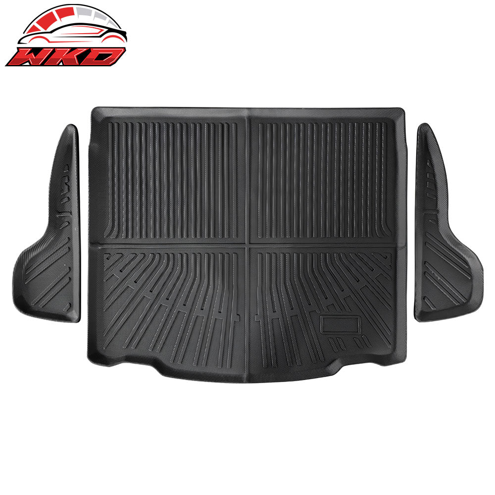 For 22-24 Corolla Cross/Hybrid AWD?3D Molded Rear Trunk Mat Boot Cargo Liner TPE