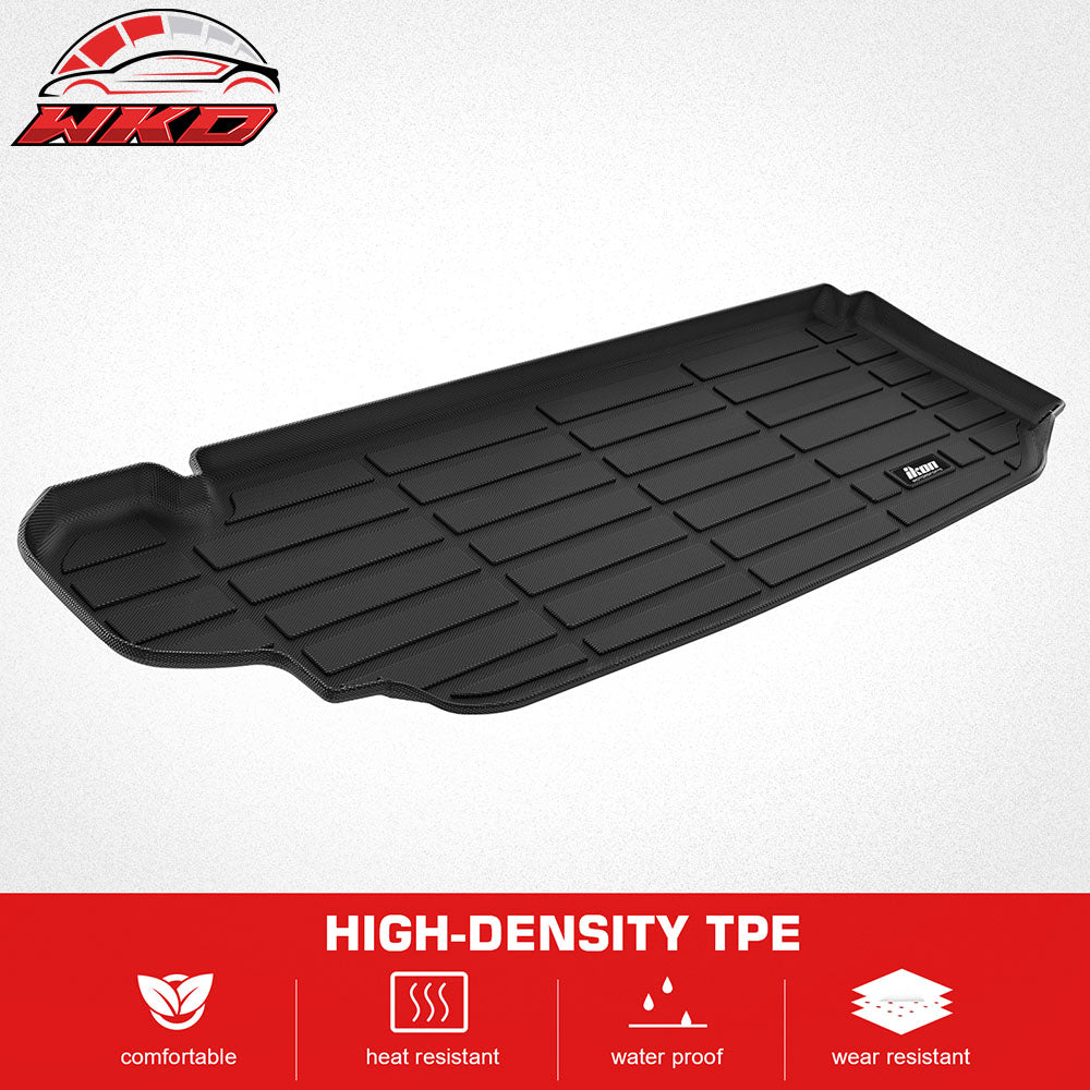 Fits 20-25 Toyota Highlander All Weather Rear Cargo Liner Trunk Tray Mats 3D TPE