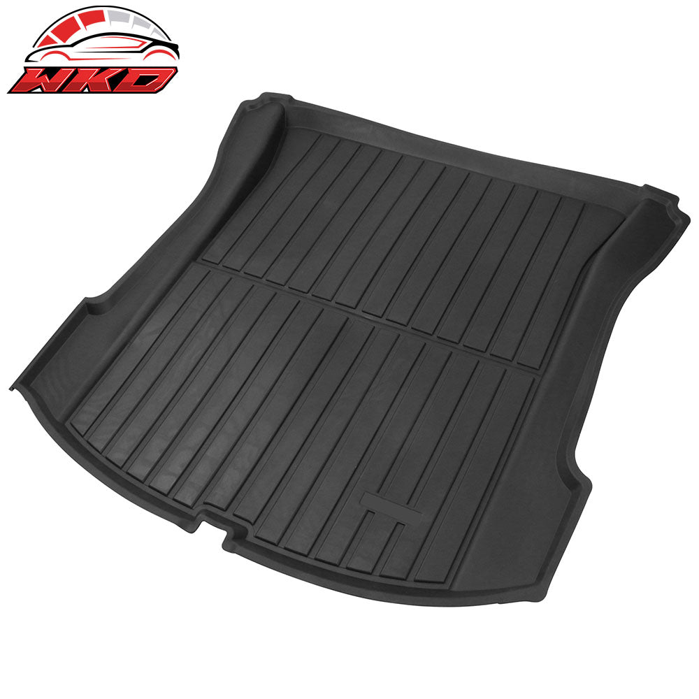 Fits 17-23 Tesla Model 3 Black All Weather Trunk Mat Cargo Liner - Injection TPE