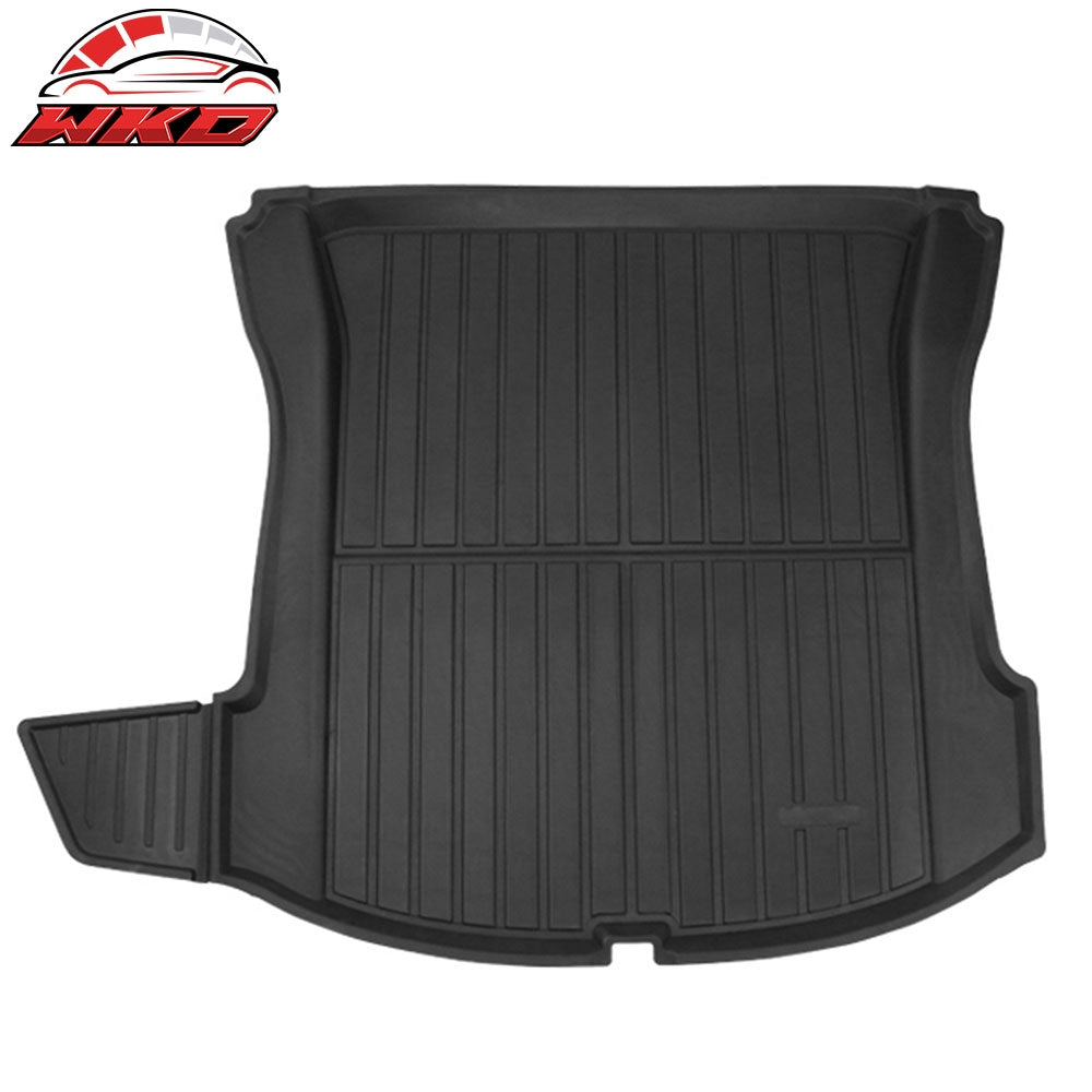 Wholesale 17-23 Tesla Model 3 Rear Trunk Mat Cargo Carpet Liner W/ Ear Injection TPE Default Title - Wikond Auto