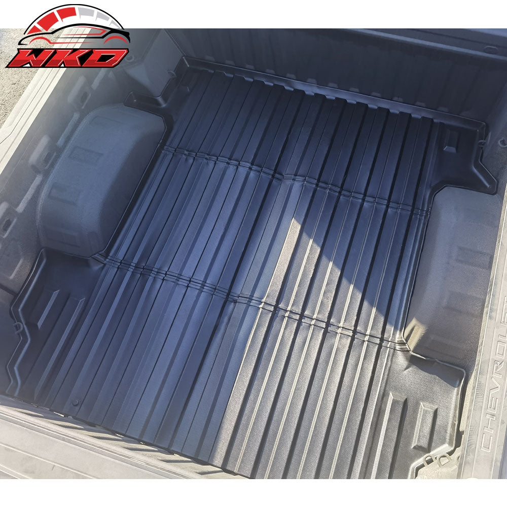 For 19-24 Chevy Silverado GMC Sierra 1500 5.8ft Truck Bed Mat TPE 3D Cargo Liner