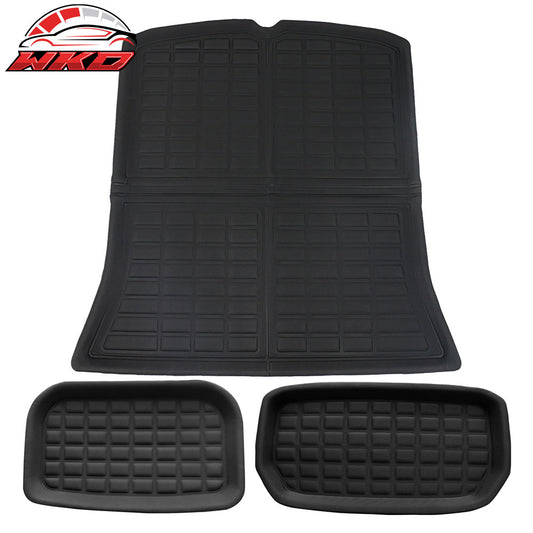 20-25 Tesla Model Y 3D Molded All Weather Trunk Mat Storage Cargo Liner TPE | Wholesale