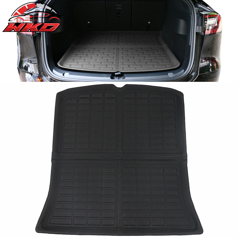 Fits 20-25 Tesla Model Y 3D Molded All Weather Trunk Mat Storage Cargo Liner TPE