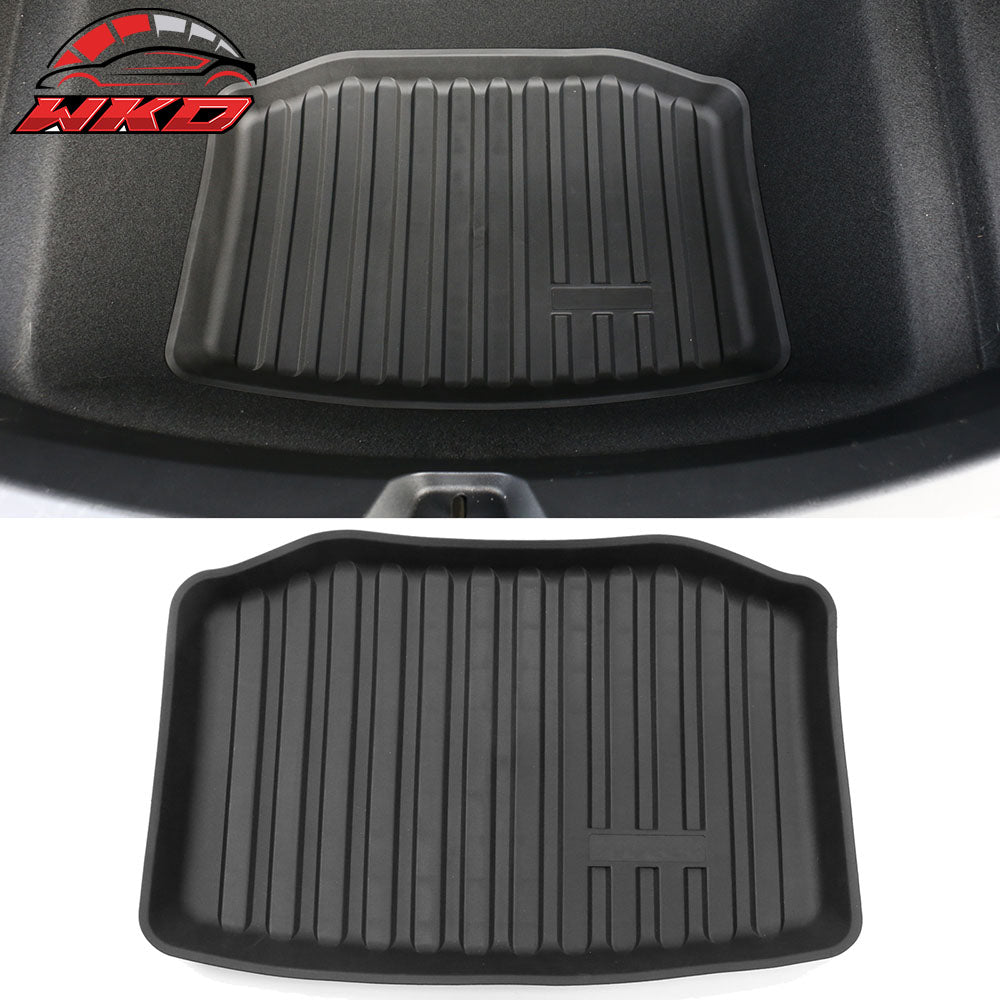 Fits 21-23 Tesla Model 3 Front Rear Trunk Mats Storage Cargo Liner Injection TPE