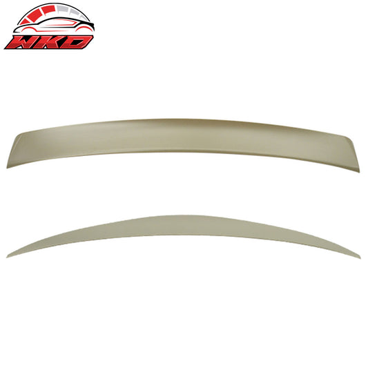 10-15 Hyundai Elantra OE Style Trunk + Roof Spoiler Unpainted Black ABS | Wholesale