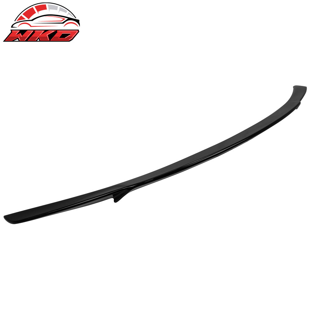 Fits 15-21 Benz W205 C Class B Style Trunk Spoiler Painted #040 Black Rear Wing