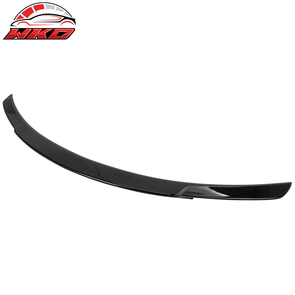 Fits 15-21 Benz W205 C Class B Style Trunk Spoiler Painted #040 Black Rear Wing