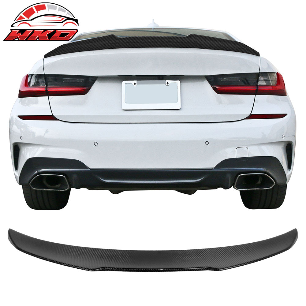Closeout! Fits 19-26 BMW G20 3-Series G80 M3 V Style Trunk Spoiler Carbon Fiber