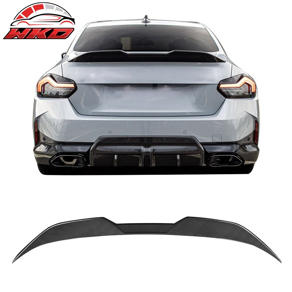 Dry Carbon Fiber 22-26 BMW G42 G87 2 Series 2DR M Performance Trunk Spoiler | Wholesale