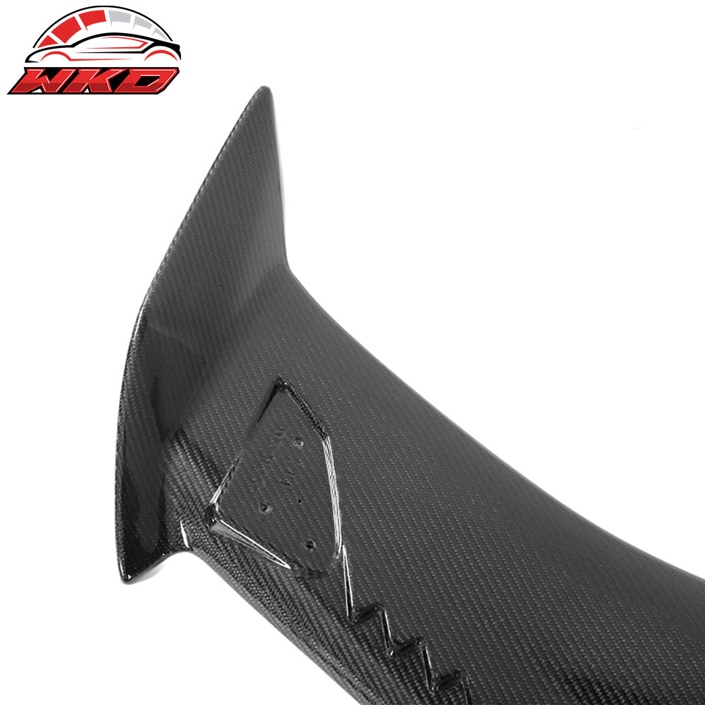 Fits 23-25 Honda Civic Type R Trunk Spoiler Carbon Fiber Highkick Rear Boot Wing