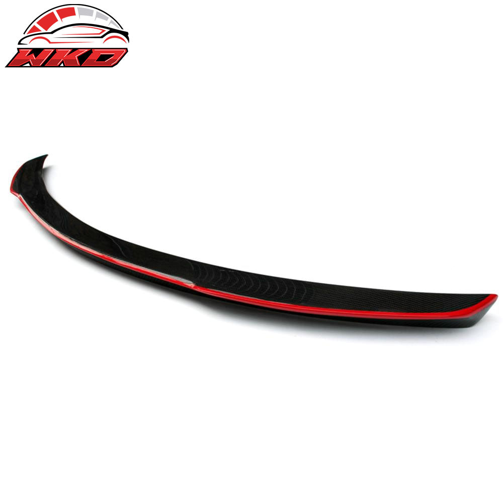 Fits 17-22 Mercedes-Benz W205 C-Class Coupe FD Style Trunk Spoiler Carbon Fiber