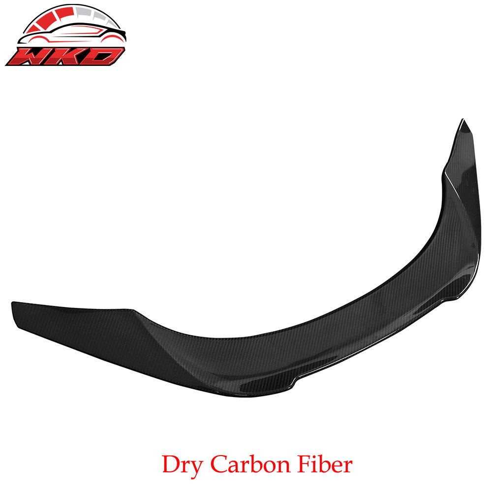 Fits 20-25 Toyota GR Supra A90 A91 V Style Trunk Spoiler Gloss Dry Carbon Fiber
