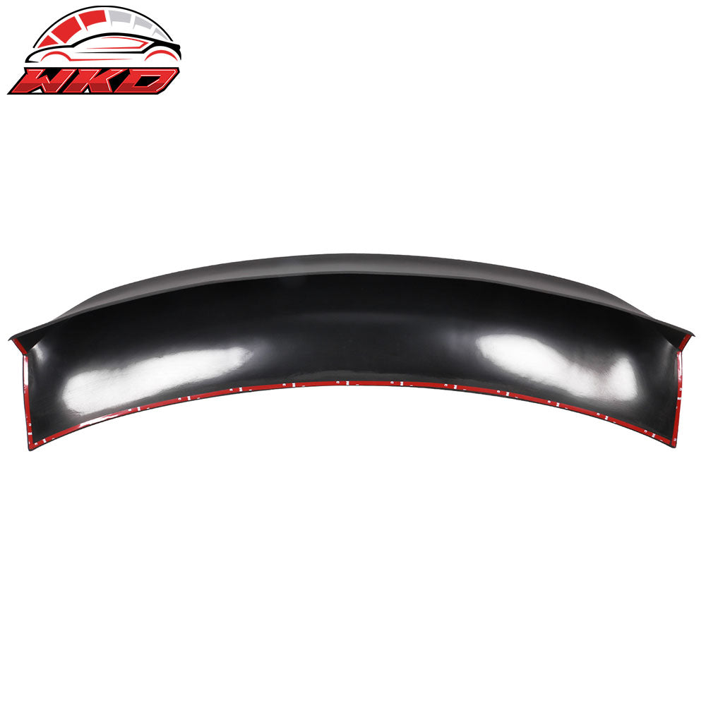 Fits 15-23 Ford Mustang Coupe IKON Style Matte Black Duckbill Trunk Spoiler PP