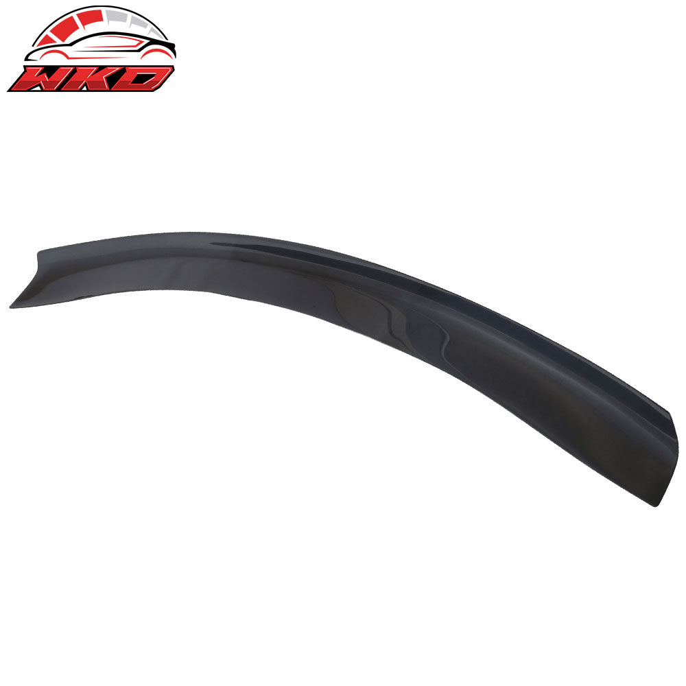 Fits Honda Civic Top Gurney Flap Add-On Trunk Spoiler Wing Transparent Smoke