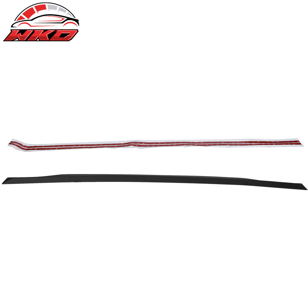 Fits 08-14 Subaru Impreza & WRX Rear Gurney Flap Trunk Spoiler Wing Matte Black