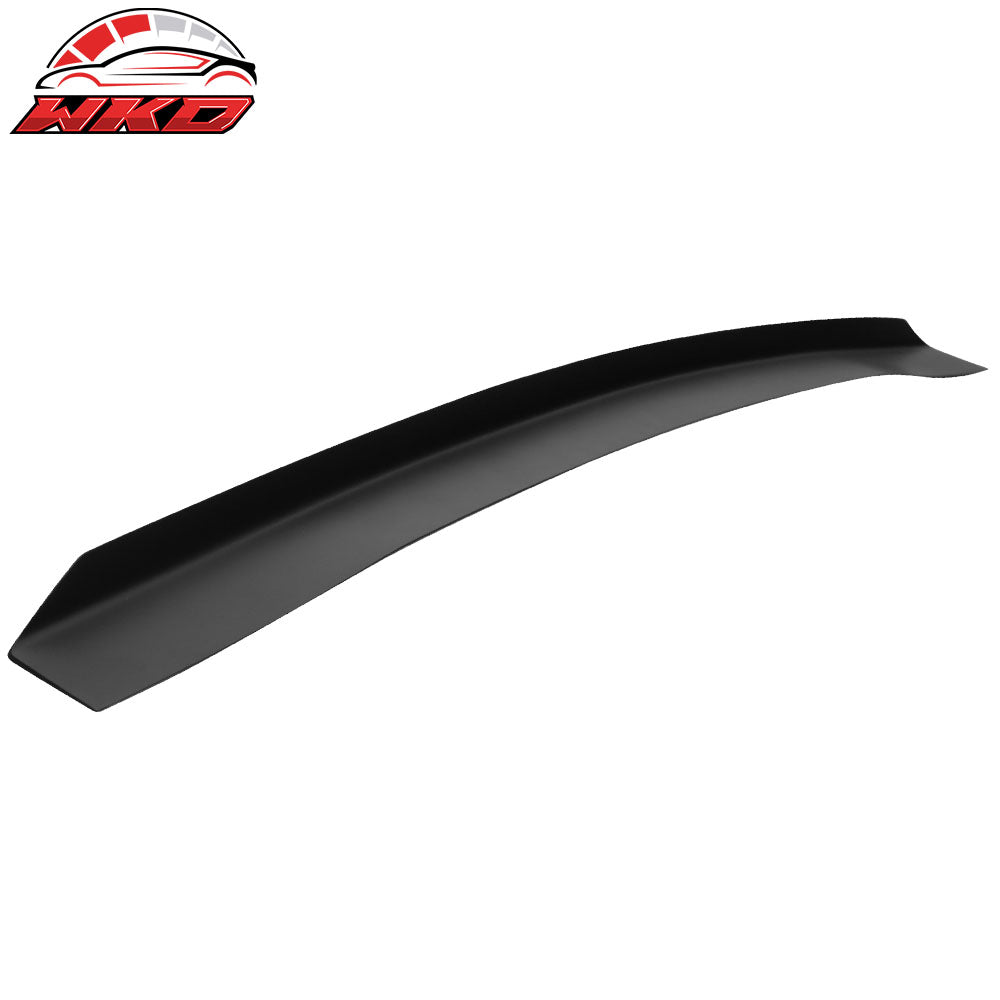 Fits 15-21 Subaru WRX STI Top Gurney Flap Add-On Trunk Spoiler Wing Matte Black