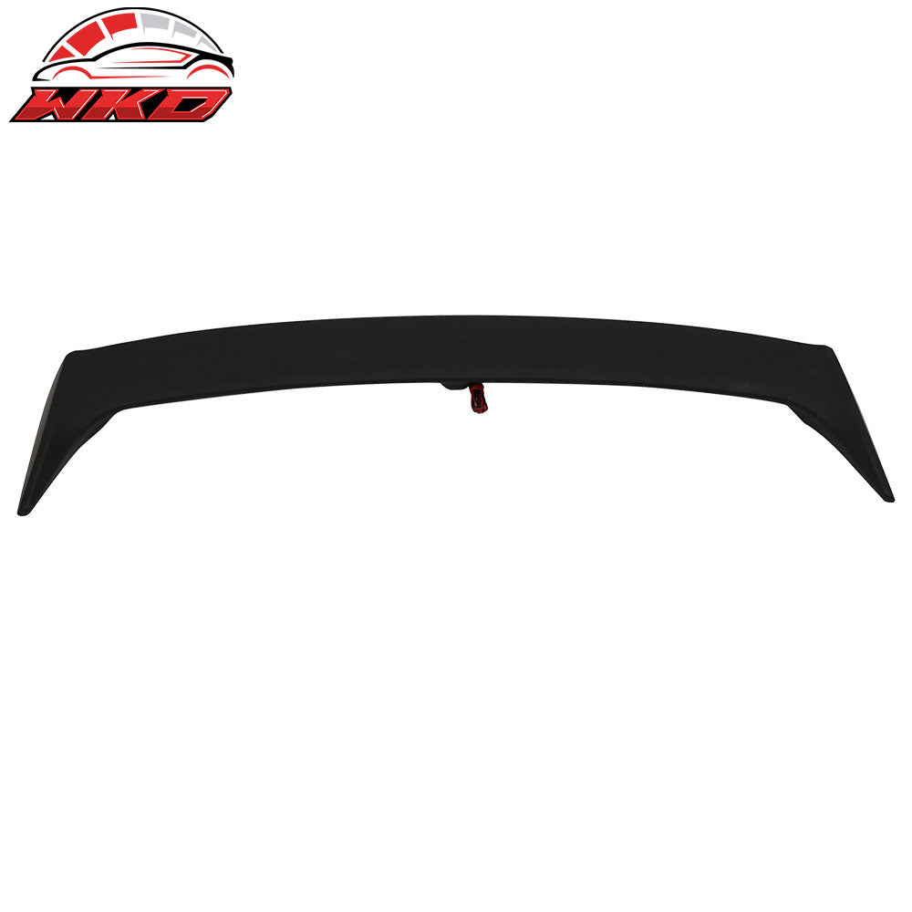 Fits 13-19 Nissan Sentra Sedan OE Style Matte Black Trunk Spoiler & LED Light