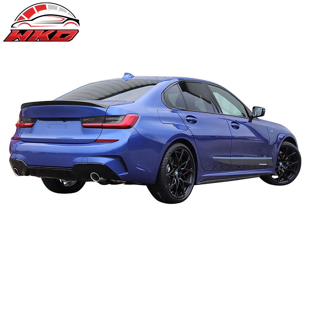 Fits 19-26 BMW G20 3-Series/G80 M3 Trunk Spoiler M Performance Lip #W06 Bronze